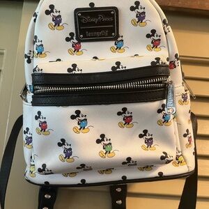 Loungefly Disney Parks Mickey Mouse Patterned Backpack